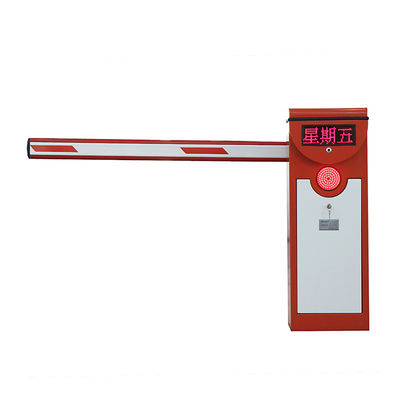 qualidade  Durable Intelligent Automatic Oval Barrier Gate Boom Barrier With LED Light fábrica